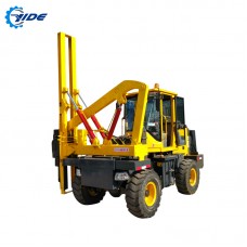 Ride on type wire pile driver road drilling machine 